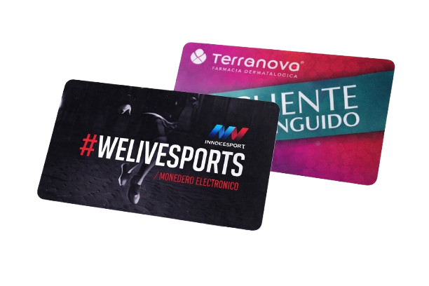 tarjetas de pvc